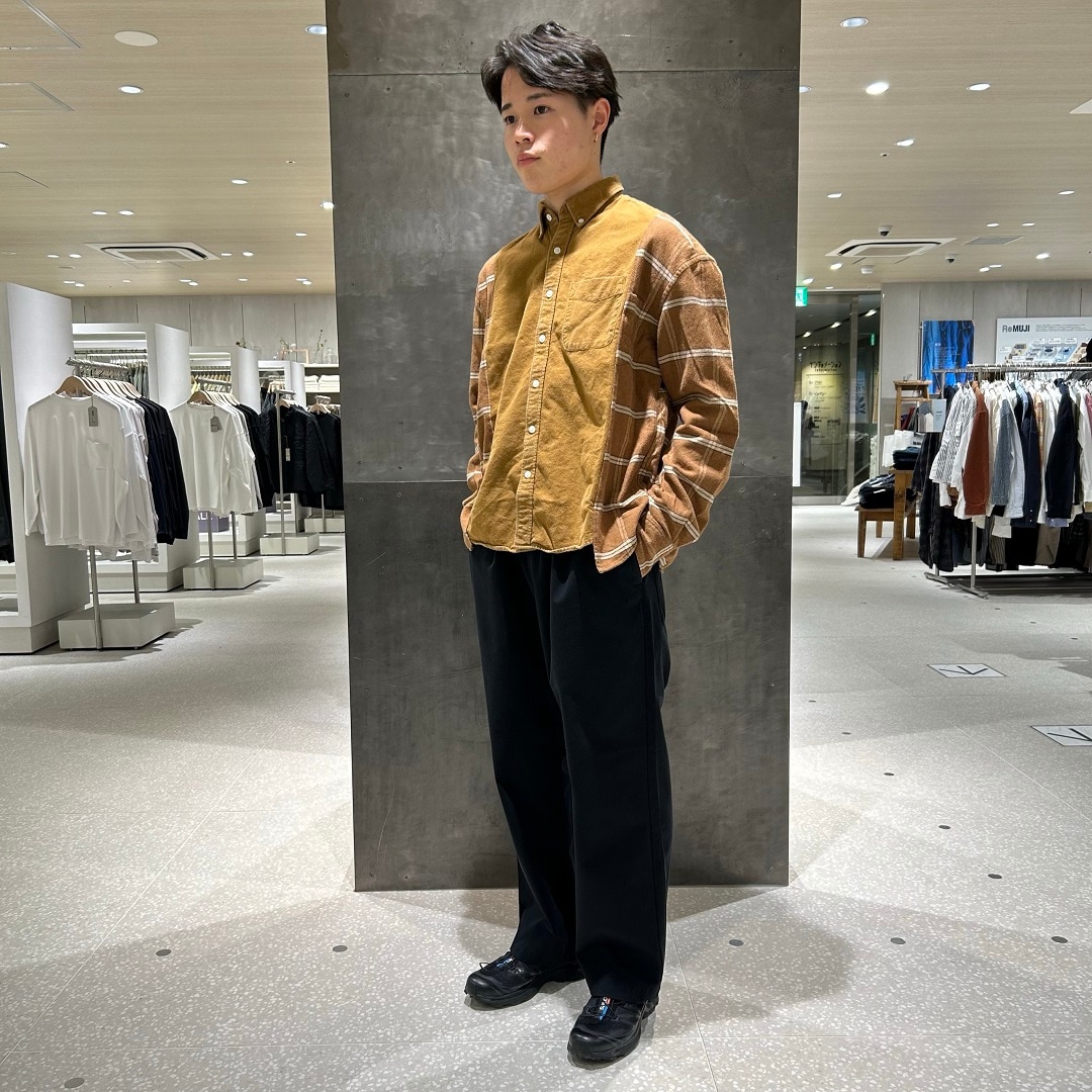 remuji 無印良品 つながる服 アームウォーマー 幅広め 金*猫様 ReMUJI